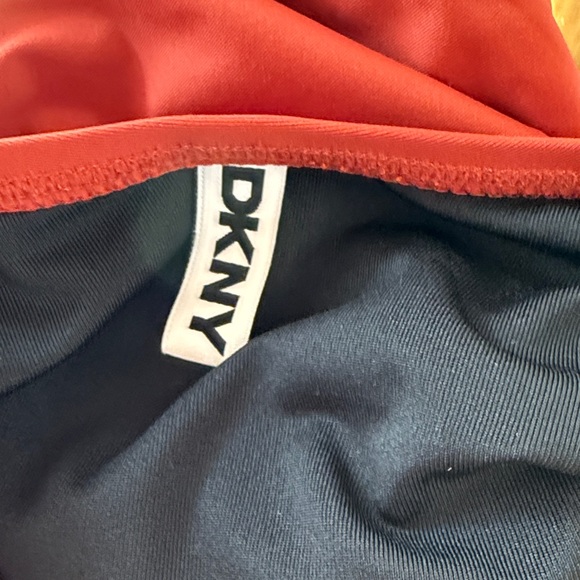 DKNY Women's One Piece Swimsuit, Red  Size L - Picture 5 of 8